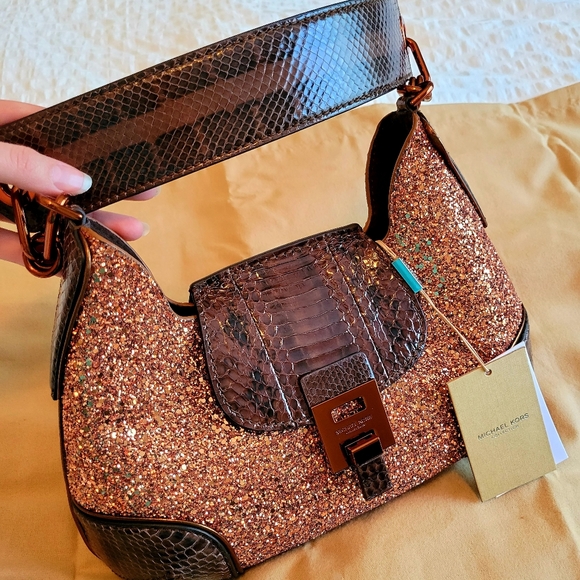 Copper Python Bancroft Michael Kors Collection - Picture 3 of 15